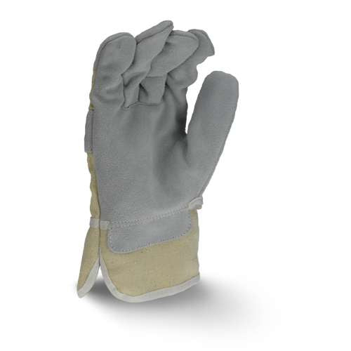 RWG3200W RWG3200W Regular Shoulder Gray Split Cowhide Leather Glove