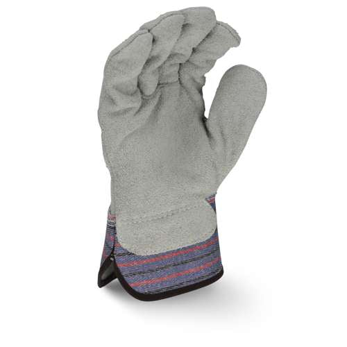 RWG3206 RWG3206 Full Regular Shoulder Gray Split Cowhide Leather Palm Glove