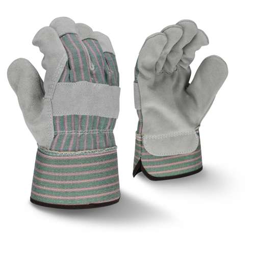Radians RWG3300 RWG3300 Select Shoulder Gray Split Cowhide Leather Glove - Work Gloves