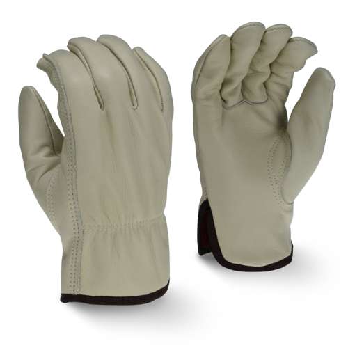 Radians RWG4225 RWG4225 Fleece Lined Standard Grain Cowhide Leather Driver - Work Gloves