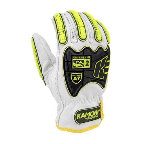 RWG47 RWG47 KAMORI® Cut A7 Buffalo Leather Driver with TPR