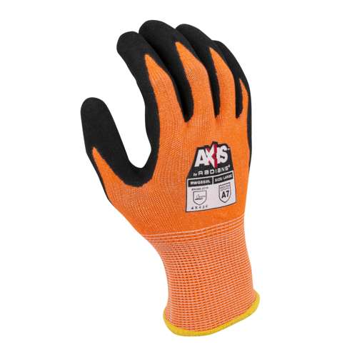 RWG559 RWG559 AXIS™ Cut Protection Level A7 Sandy Nitrile Coated Glove