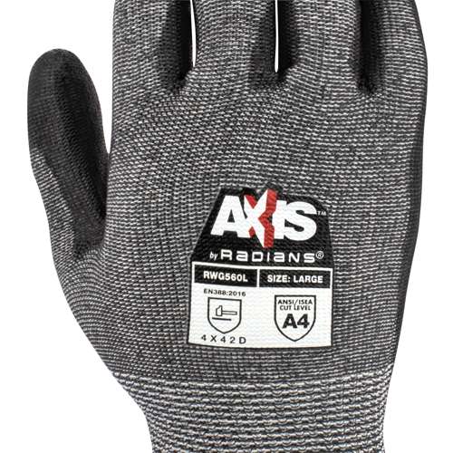 RWG560 RWG560 AXIS™ Cut Protection Level A4 PU Coated Glove