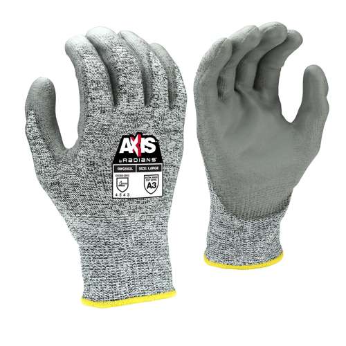 Radians RWG562 RWG562 AXIS™ Cut Protection Level A3 PU Coated Glove - Work Gloves