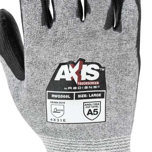 RWG566 RWG566 AXIS™ Cut Protection Level A5 Touchscreen Work Glove