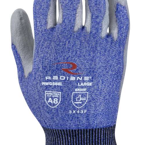 RWG588 RWG588 Cut Protection Level A8 PU Coated Glove
