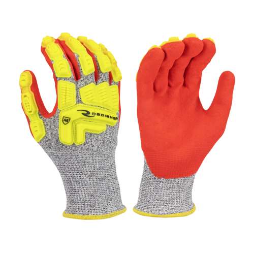 Radians RWG603 RWG603 Cut Protection Level A5 Sandy Foam Nitrile Coated Glove - Work Gloves