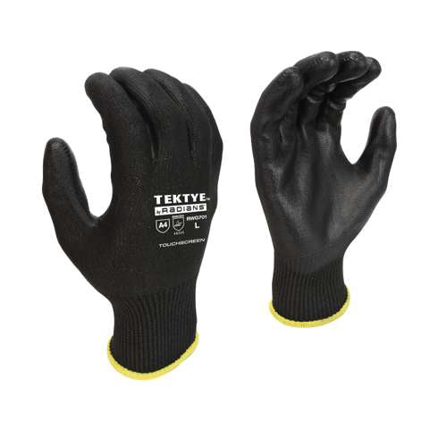 Radians RWG701 RWG701 TEKTYE® A4 Touchscreen Cut Protective Work Glove - Safety Glasses