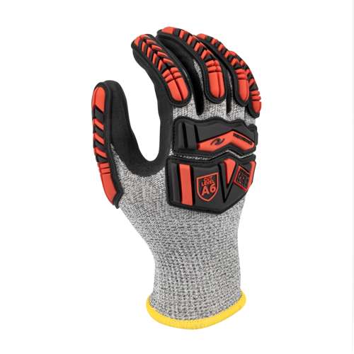 RWG816 RWG816 Acrylic Lined HPPE Shell with TPR and Nitrile Palm A6 Cut Protective Glove