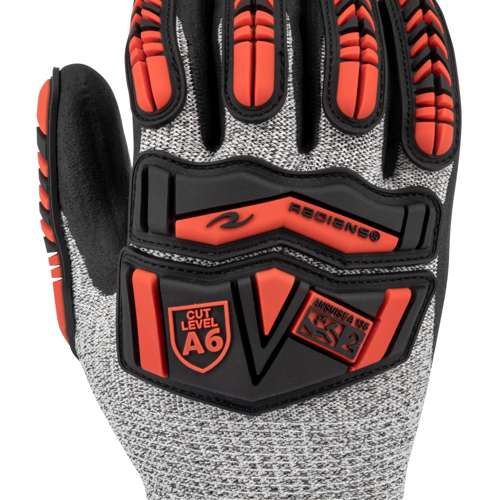 RWG816 RWG816 Acrylic Lined HPPE Shell with TPR and Nitrile Palm A6 Cut Protective Glove