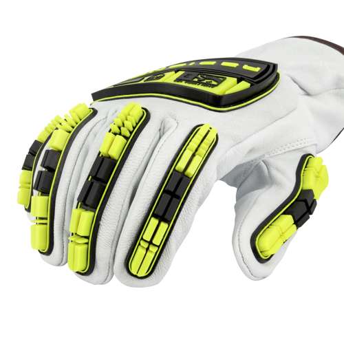 RWG86 RWG86 KAMORI® Goatskin Leather HPPE Lined A6 Cut Protection Glove with TPR