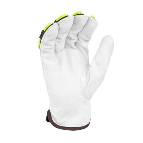RWG86 RWG86 KAMORI® Goatskin Leather HPPE Lined A6 Cut Protection Glove with TPR