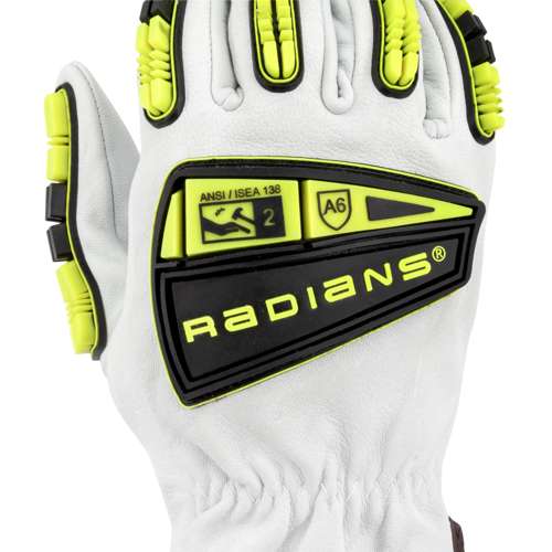 RWG86 RWG86 KAMORI® Goatskin Leather HPPE Lined A6 Cut Protection Glove with TPR