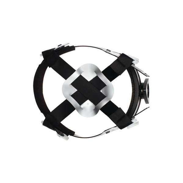 Pyramex HP44110 Ridgeline Hard Hat - White-Ridgeline Cap Style 4 Pt Ratchet Suspension