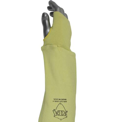 S-2X1-H Single-Ply ATA® Blended with Aramid Sleeve with Sewn-On Knit Wrist and Thumb Hole