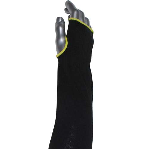 S10ATAFR/5BK-ES6-T Single-Ply ATA® / Modacrylic Blended Sleeve with Thumb Hole