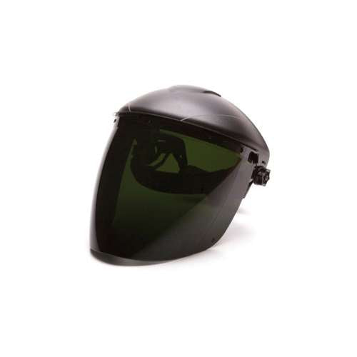 Tapered IR5 Polycarbonate Face Shield Tapered IR5 Polycarbonate Face Shield