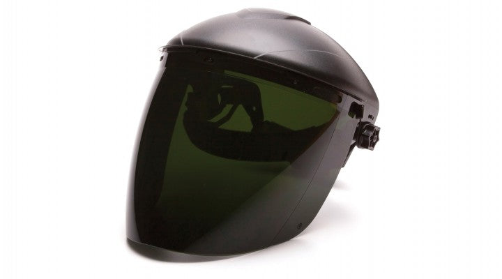 Tapered IR5 Polycarbonate Face Shield Tapered IR5 Polycarbonate Face Shield