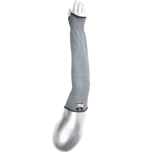 S13ARCGY/N4-T AR/FR Single-Ply DuPont™ Kevlar® / Nomex® Xtreme Arc Cut Fiber Blended Sleeve with Thumb Hole