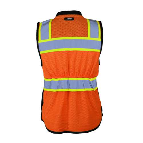 S502 Premium Black Series Women's Heavy Duty Surveyors Vest
