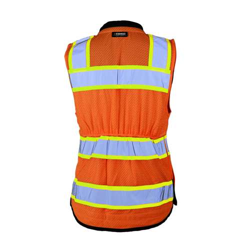 S502 Premium Black Series Women's Heavy Duty Surveyors Vest
