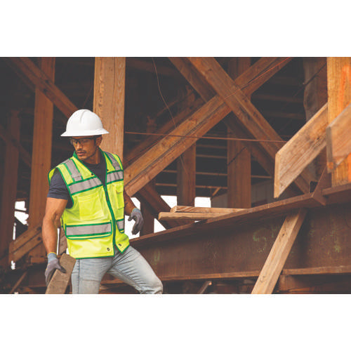 S504 Color Contrast High Performance Surveyors Vest