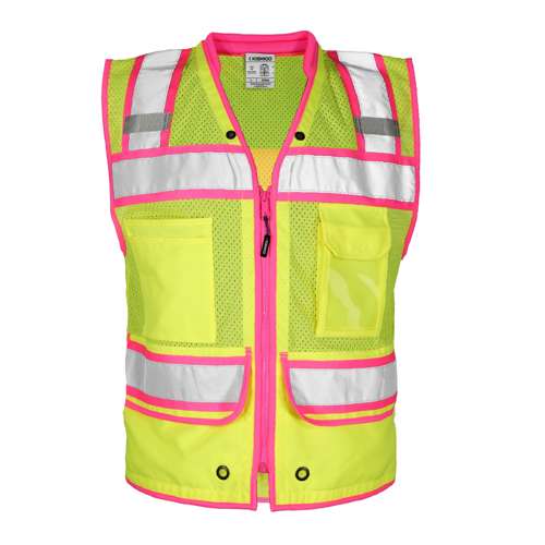 S504 Color Contrast High Performance Surveyors Vest