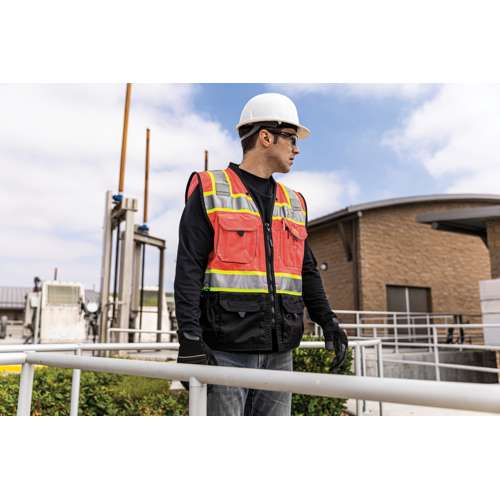 S5702 Premium Black Series Surveyors Vest
