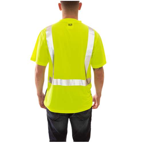 Tingley S75122 Job Sight Class 2 Black Front T-Shirt ANSI Class 2 - Safety Shirt