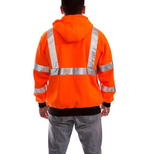 Tingley S78129 Job Sight Zip-Up Hoodie - Safety Hoodie