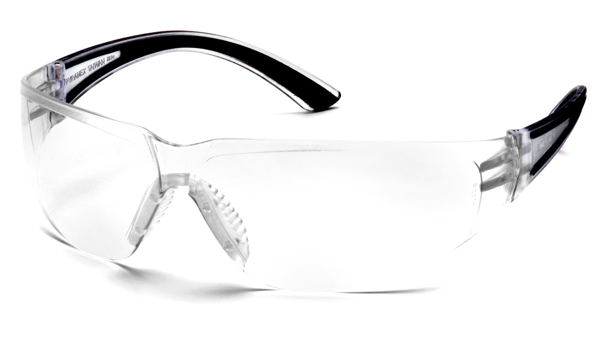Pyramex SB3610S Cortez - Black Temples/Clear Lens - Safety Jacket