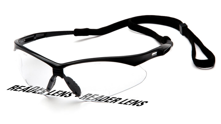 SB6310SPR15 PMXTREME Readers - Black Frame/Clear +1.5 Reader Lens with Black Cord