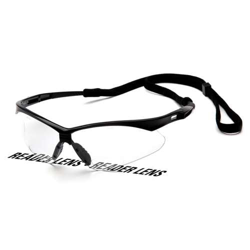 SB6310SPR15 PMXTREME Readers - Black Frame/Clear +1.5 Reader Lens with Black Cord