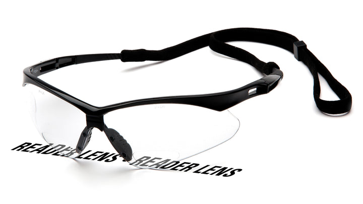 SB6310SPR15 PMXTREME Readers - Black Frame/Clear +1.5 Reader Lens with Black Cord