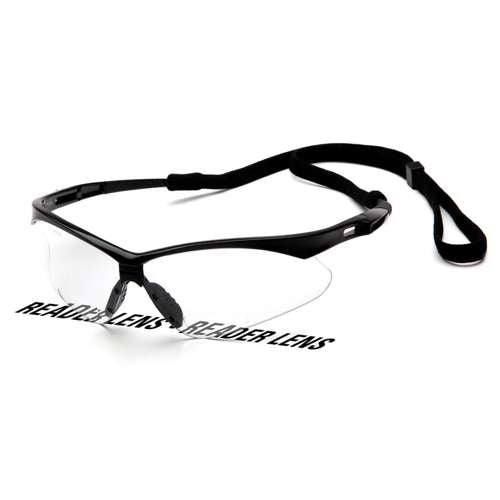SB6310SPR15 PMXTREME Readers - Black Frame/Clear +1.5 Reader Lens with Black Cord