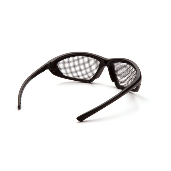 Pyramex SB74WMD Trifecta- Black frame with Wire Mesh lens - Safety Equipment
