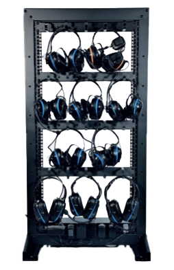 Charge Rack with 12-Point AC Distribution – BDG Safety