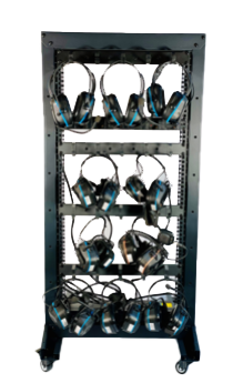 Charge Rack with 12-Point AC Distribution
