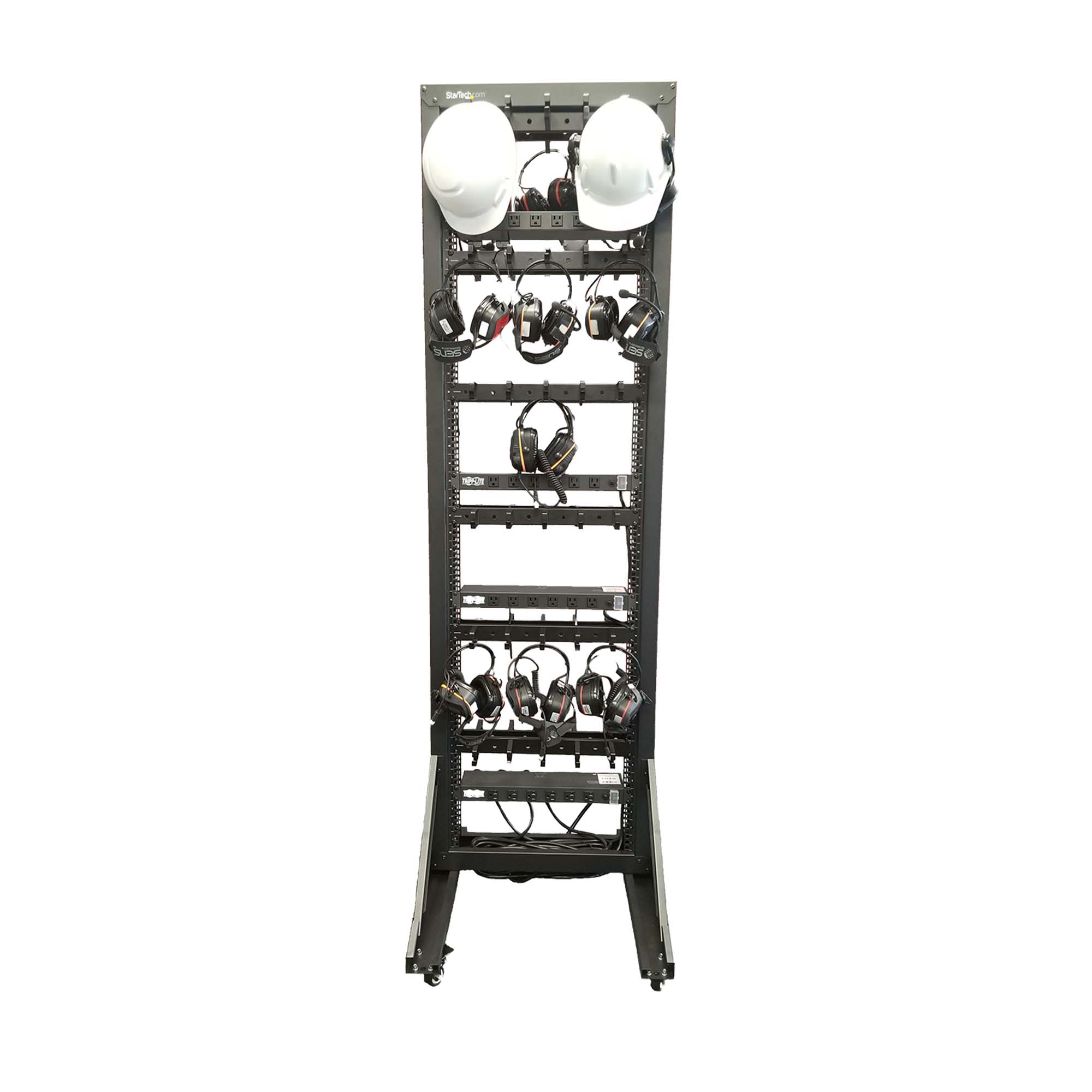 Charge Rack with 12-Point AC Distribution
