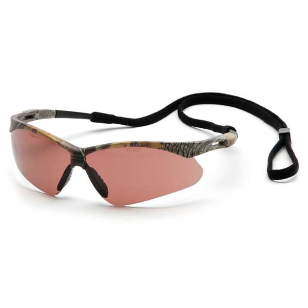 Pyramex SCM6318STP PMXTREME - Camo Frame/Sandstone Bronze Anti-Fog Lens with Black Cord - Safety Glasses