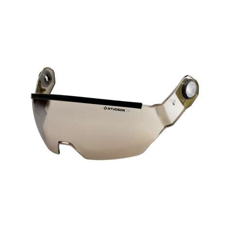 SHK1-HSASM24 SHK-1 Half Shield Anti-Fog/Scratch w/Mechanism - Amber/Silver Mirror VLT: 24%