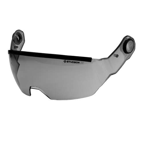 Studson SHK1-HSGM58 SHK-1 Half Shield Anti-Fog/Scratch w/Mechanism - Light Grey VLT: 58% - Safety Helmet