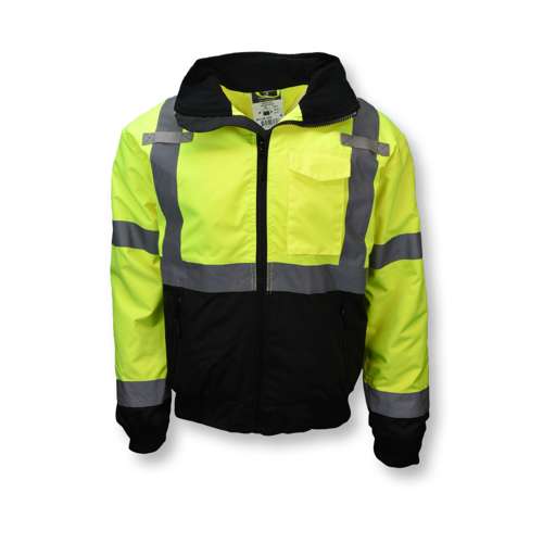 SJ110B SJ110B Class 3 Two-in-One High Visibility Bomber Safety Jacket