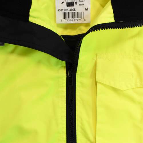 SJ110B SJ110B Class 3 Two-in-One High Visibility Bomber Safety Jacket