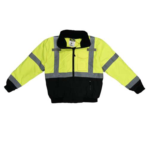 SJ110B SJ110B Class 3 Two-in-One High Visibility Bomber Safety Jacket