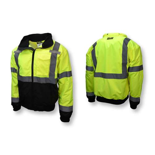 SJ110B SJ110B Class 3 Two-in-One High Visibility Bomber Safety Jacket