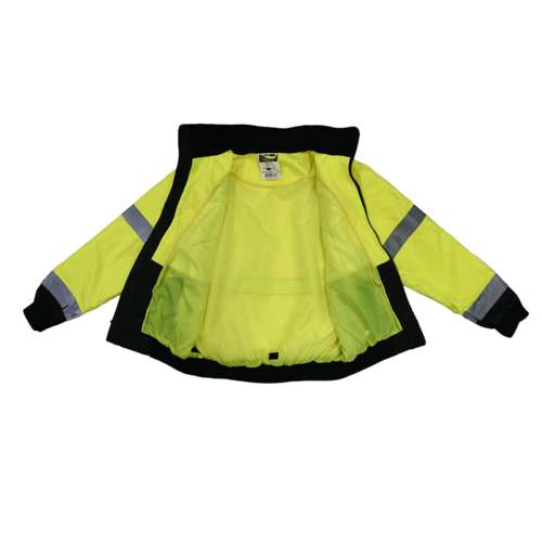 SJ110B SJ110B Class 3 Two-in-One High Visibility Bomber Safety Jacket