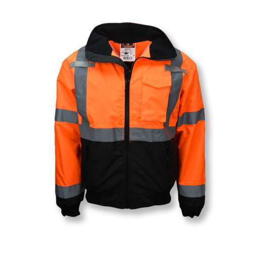 SJ110B SJ110B Class 3 Two-in-One High Visibility Bomber Safety Jacket