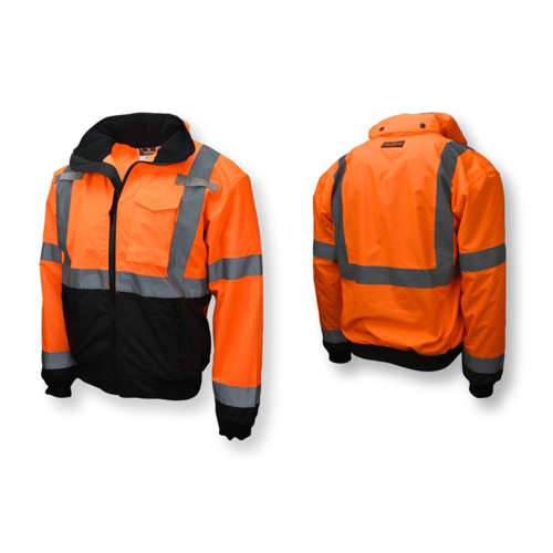 SJ110B SJ110B Class 3 Two-in-One High Visibility Bomber Safety Jacket