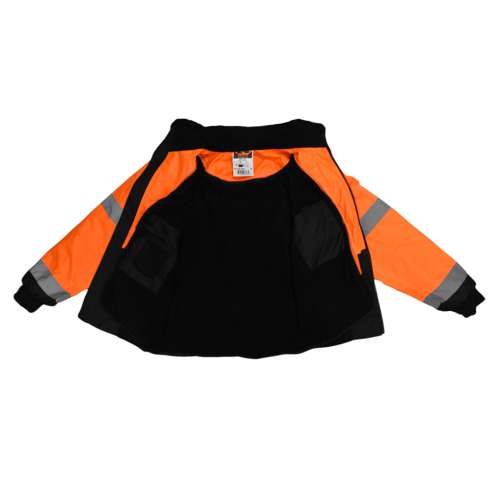 SJ110B SJ110B Class 3 Two-in-One High Visibility Bomber Safety Jacket